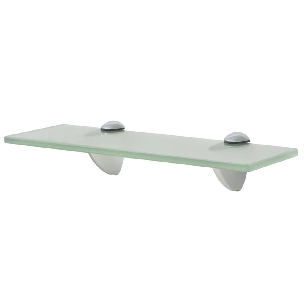 svævehylder 2 stk. 30 x 20 cm 8 mm glas