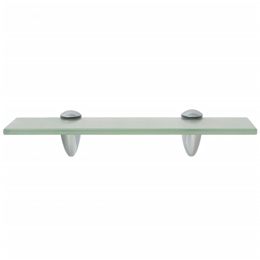 svævehylder 2 stk. 30 x 20 cm 8 mm glas