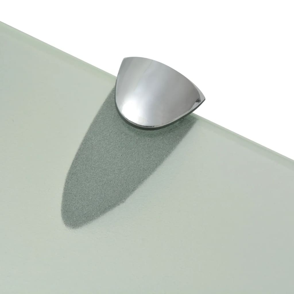 svævehylder 2 stk. 30 x 20 cm 8 mm glas