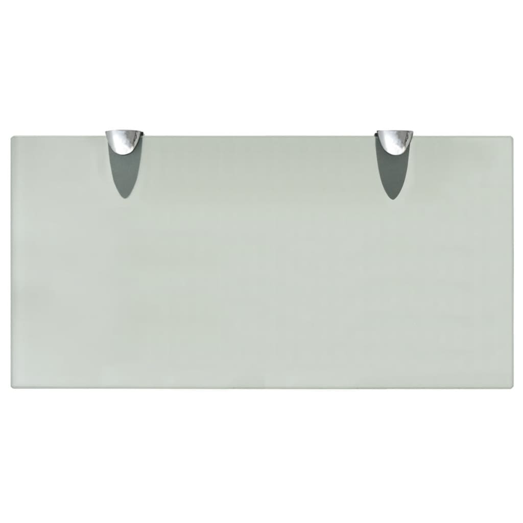 svævehylde 2 stk. 40 x 20 cm 8 mm glas