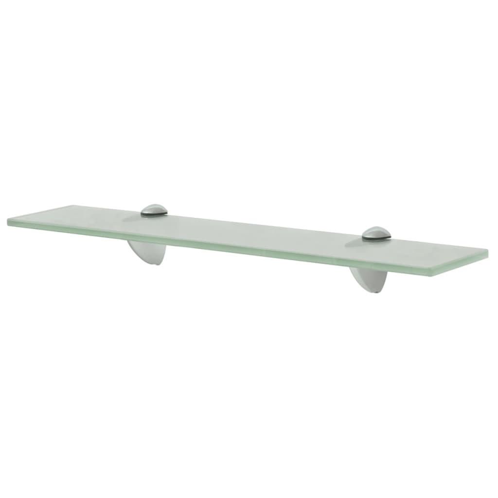 svævehylder 2 stk. 50 x 20 cm 8 mm glas