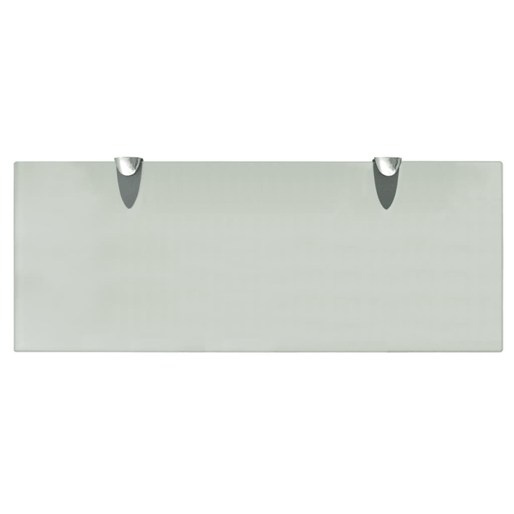 svævehylder 2 stk. 50 x 20 cm 8 mm glas