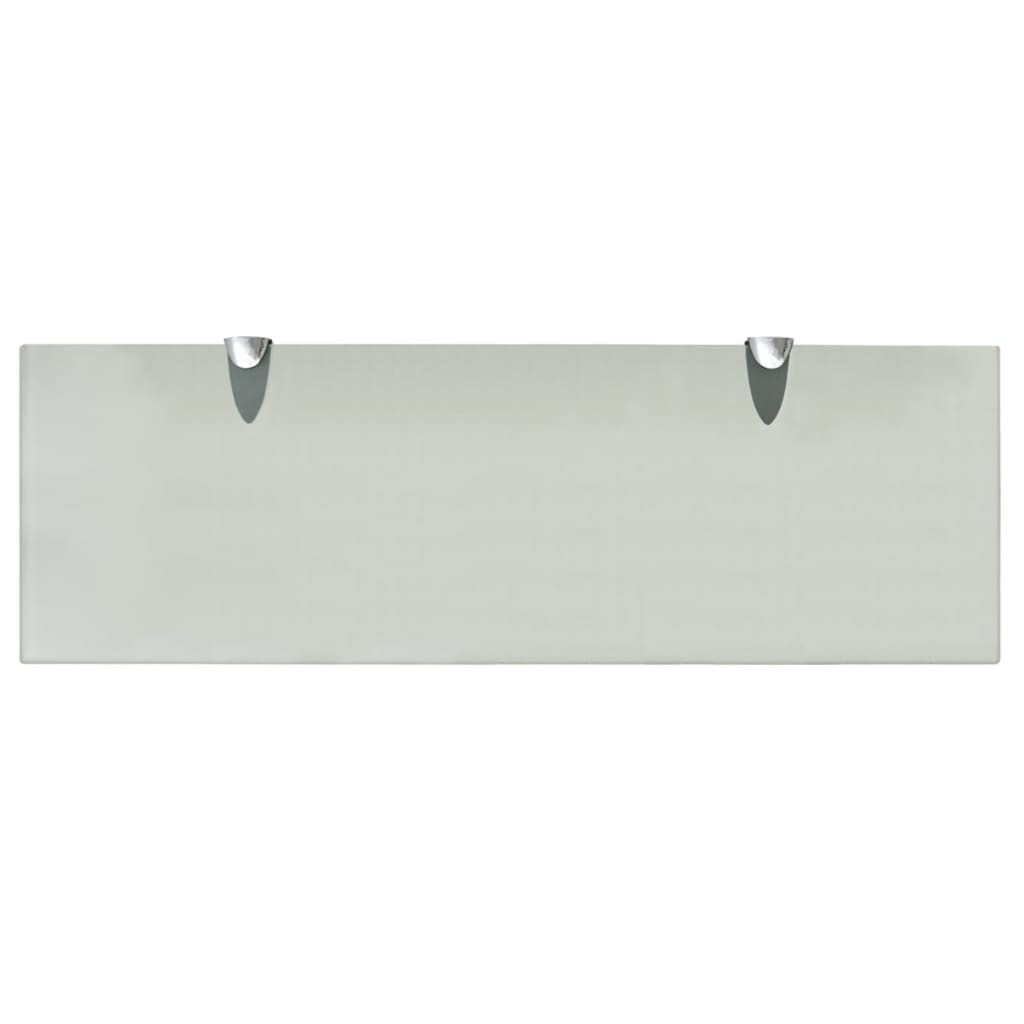 svævehylde 2 stk. 60 x 20 cm 8 mm glas