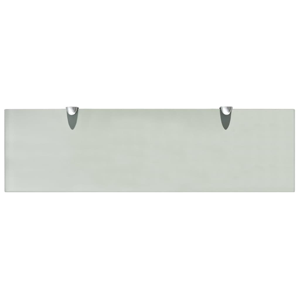 svævehylder 2 stk. 70 x 20 cm 8 mm glas