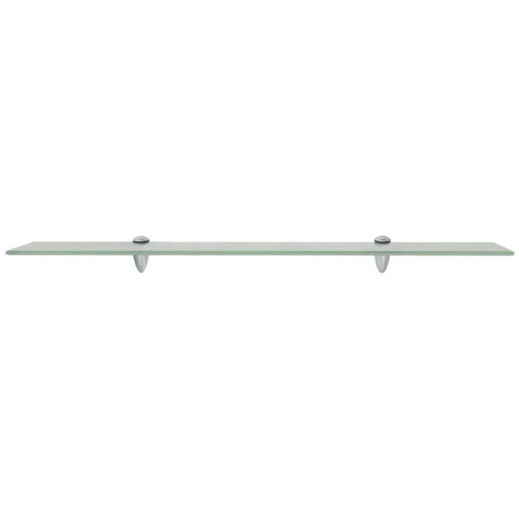 svævehylder 2 stk. 80 x 20 cm 8 mm glas