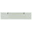 svævehylder 2 stk. 90 x 20 cm 8 mm glas