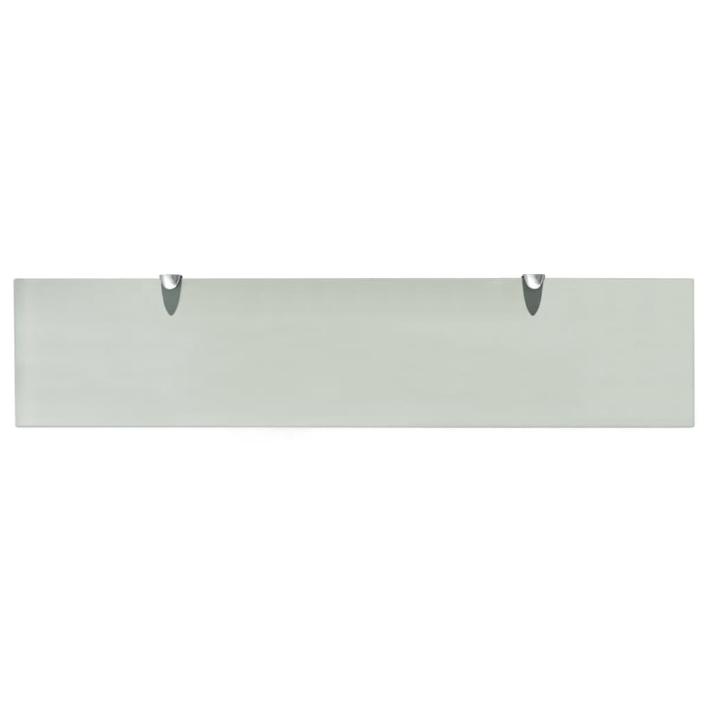 svævehylder 2 stk. 90 x 20 cm 8 mm glas