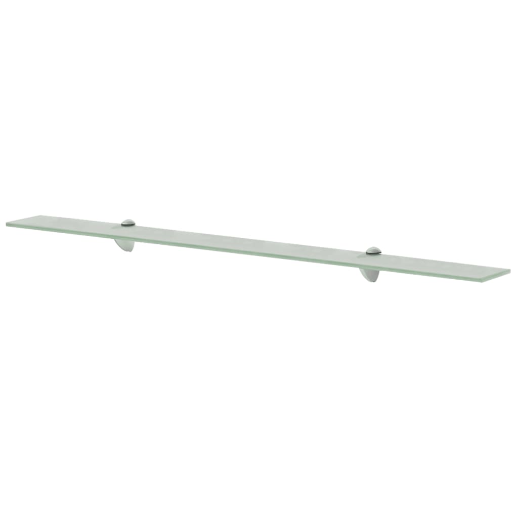 svævehylder 2 stk. 100 x 20 cm 8 mm glas
