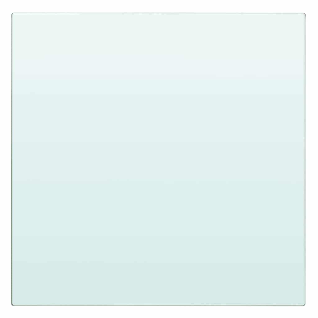hylder 2 stk. glaspanel 30 x 30 cm klar