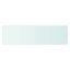 hylder 2 stk. glaspanel 70 x 20 cm klar