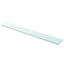 hylder 2 stk. glaspanel 110 x 15 cm klar