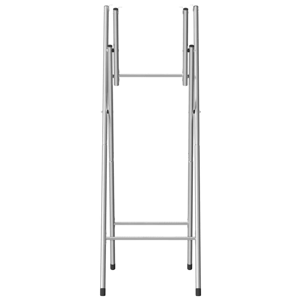 foldbare ben til barbord 45x53x108 cm galvaniseret stål