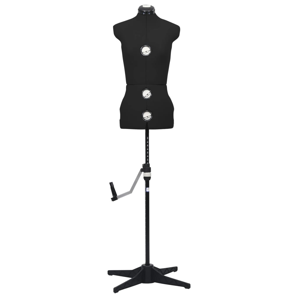 justerbar gine kvinde str. S 33-40 sort