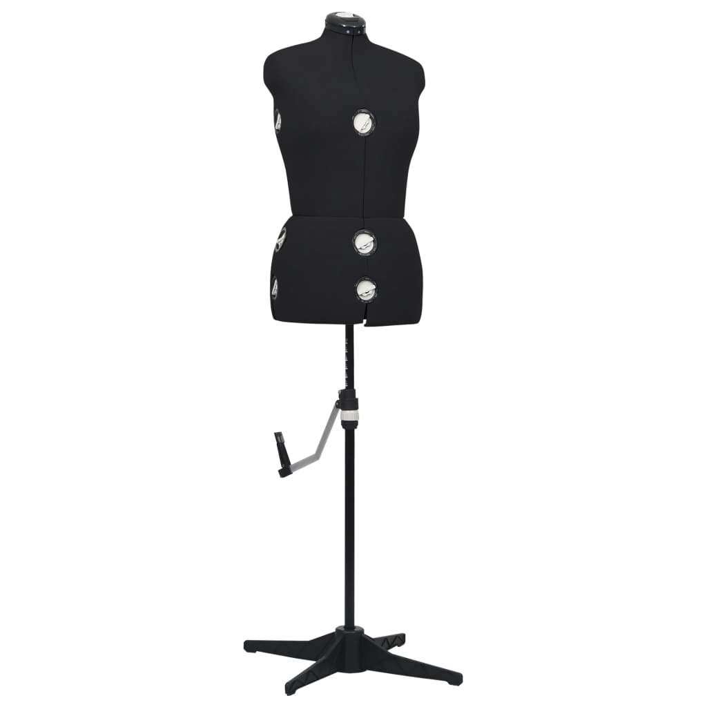 justerbar gine kvinde str. M 40-46 sort