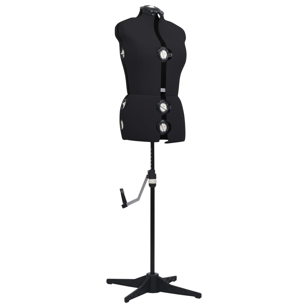 justerbar gine kvinde str. M 40-46 sort