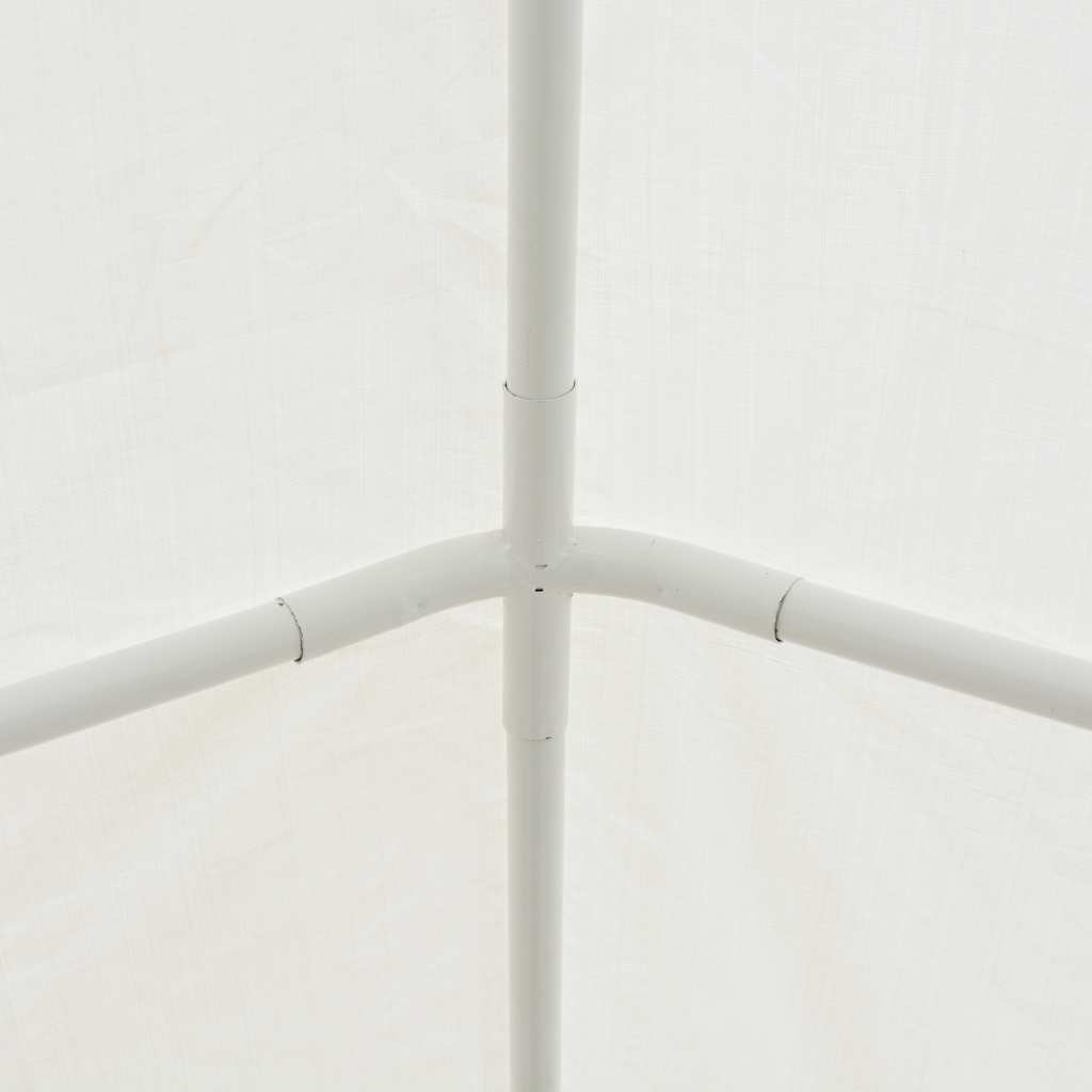 festtelt 6x16 m PE hvid