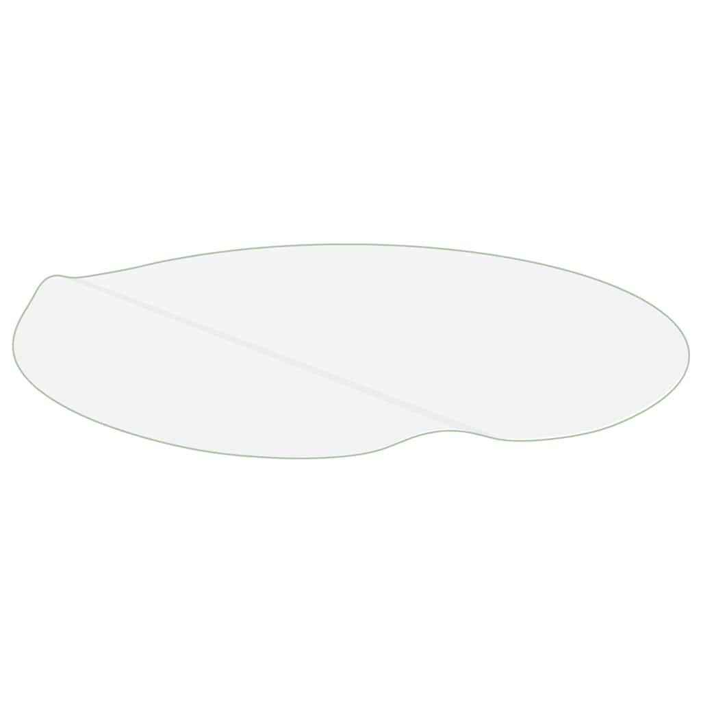 bordbeskytter Ø 70 cm 1,6 mm PVC transparent