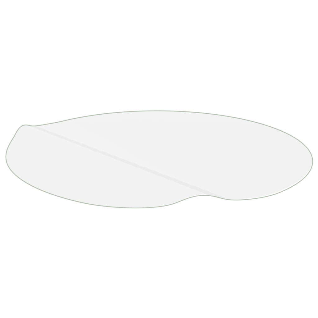 bordbeskytter Ø 100 cm 1,6 mm PVC transparent