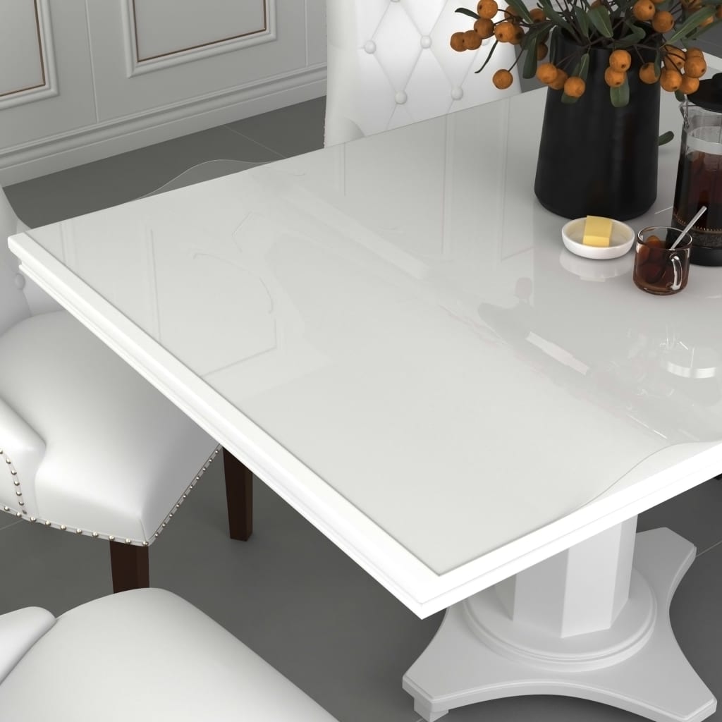 bordbeskytter 100x90 cm 1,6 mm PVC transparent