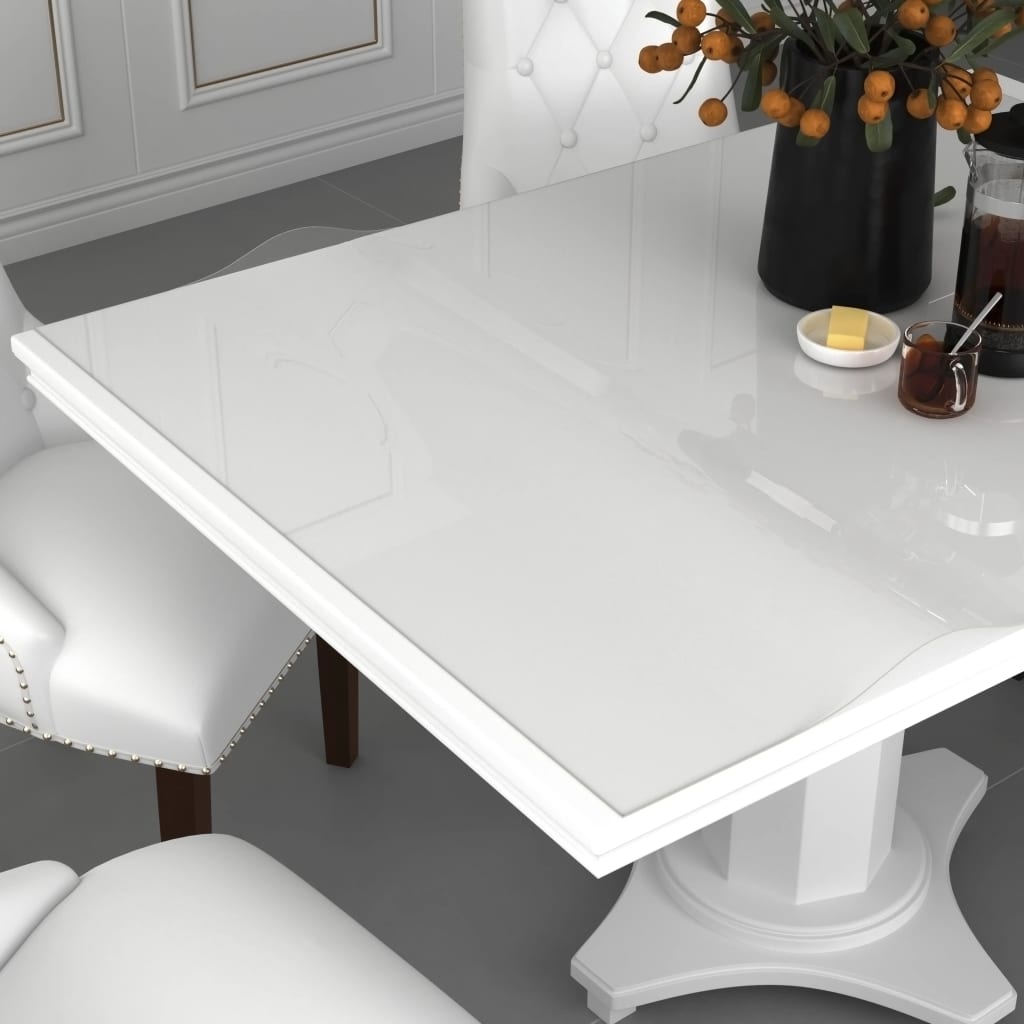 bordbeskytter 140x90 cm 1,6 mm PVC transparent