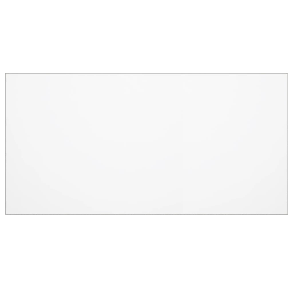 bordbeskytter 200x100 cm 1,6 mm PVC transparent