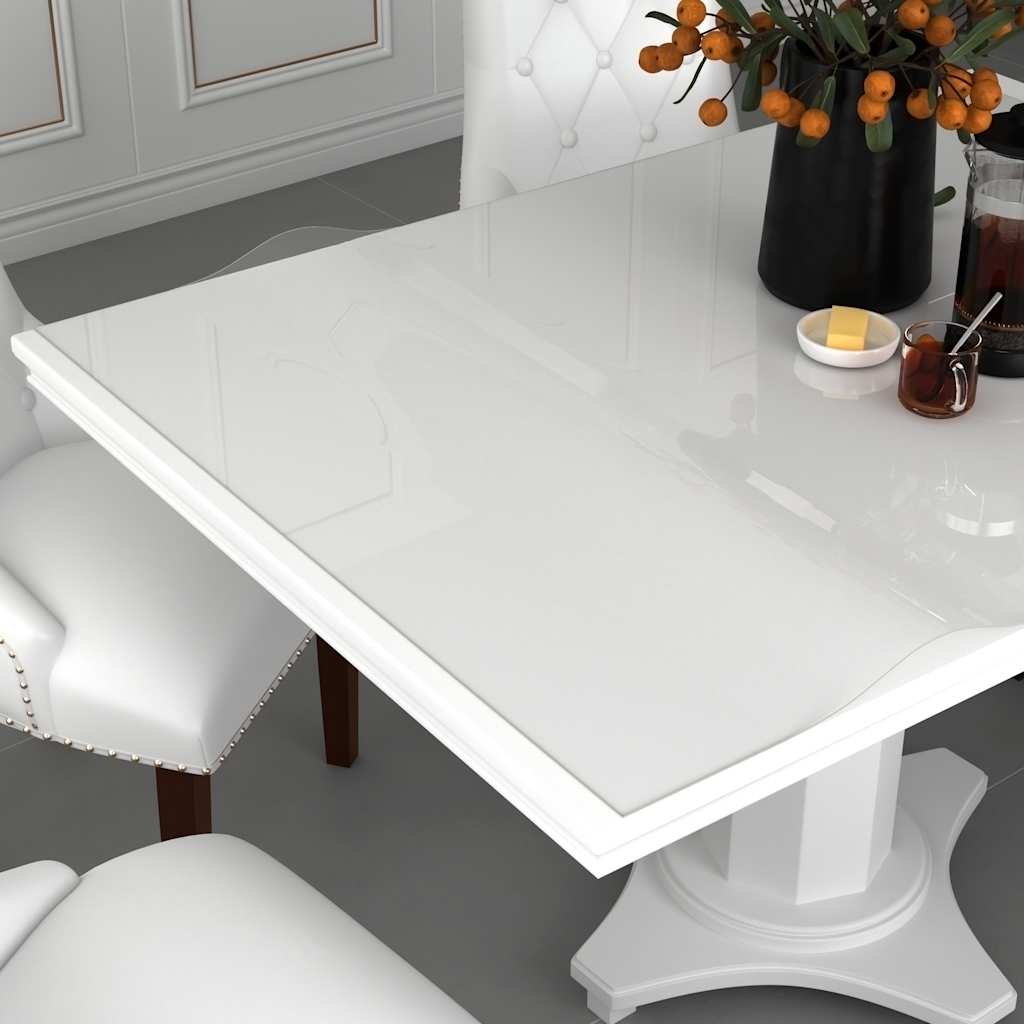 bordbeskytter 70x70 cm 1,6 mm PVC transparent