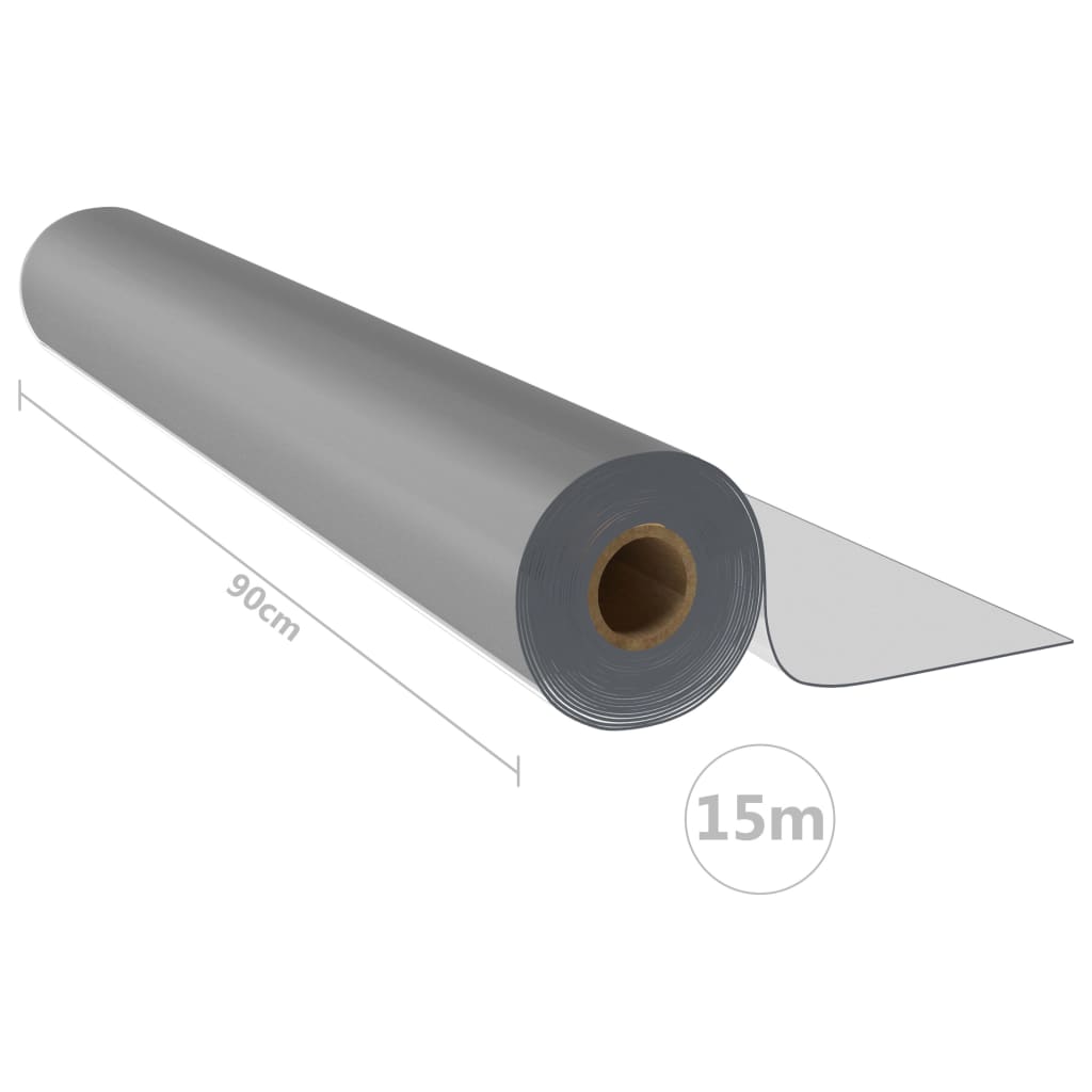 bordbeskytterrulle 0,9x15 m 1,6 mm PVC mat