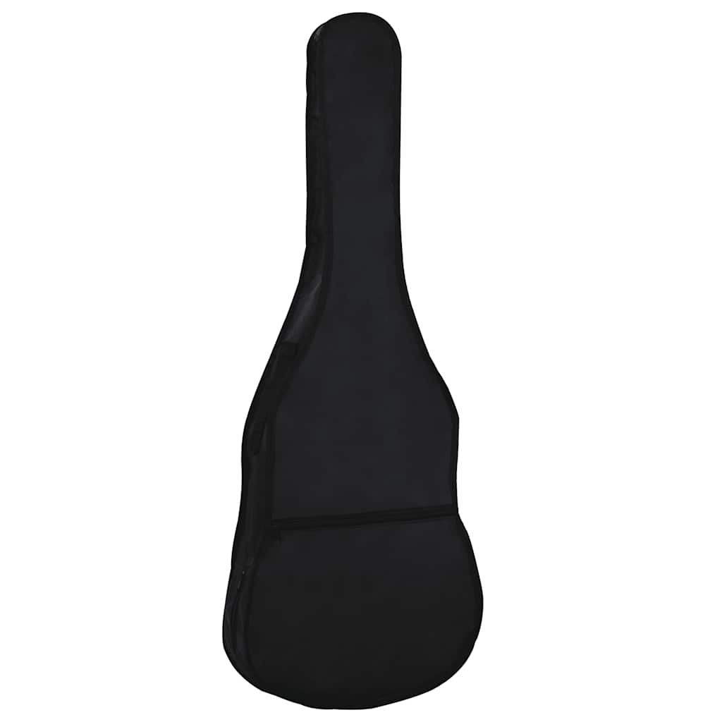guitartaske til 4/4 (39") klassisk guitar 100x37 cm stof sort