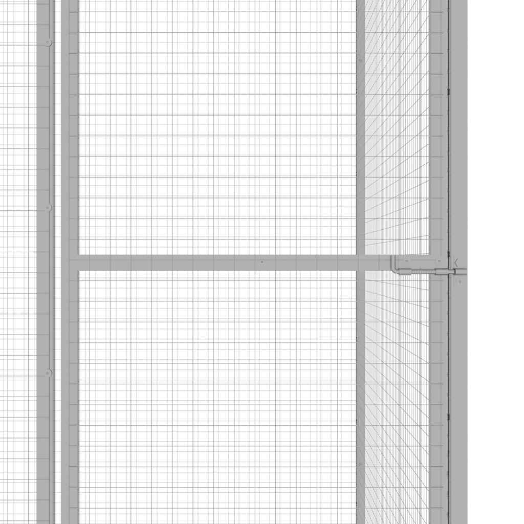 kattebur 4,5x1,5x1,5 cm galvaniseret stål
