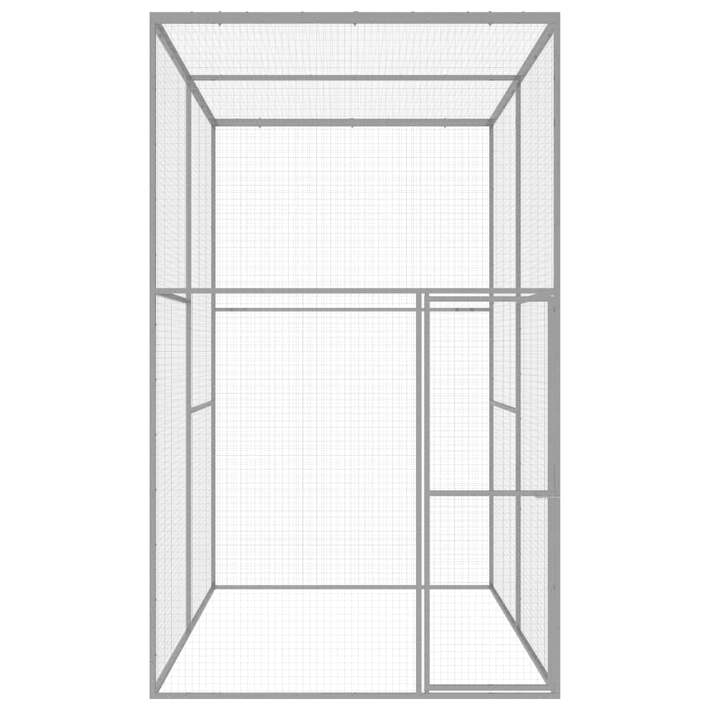 kattebur 3x1,5x2,5 cm galvaniseret stål