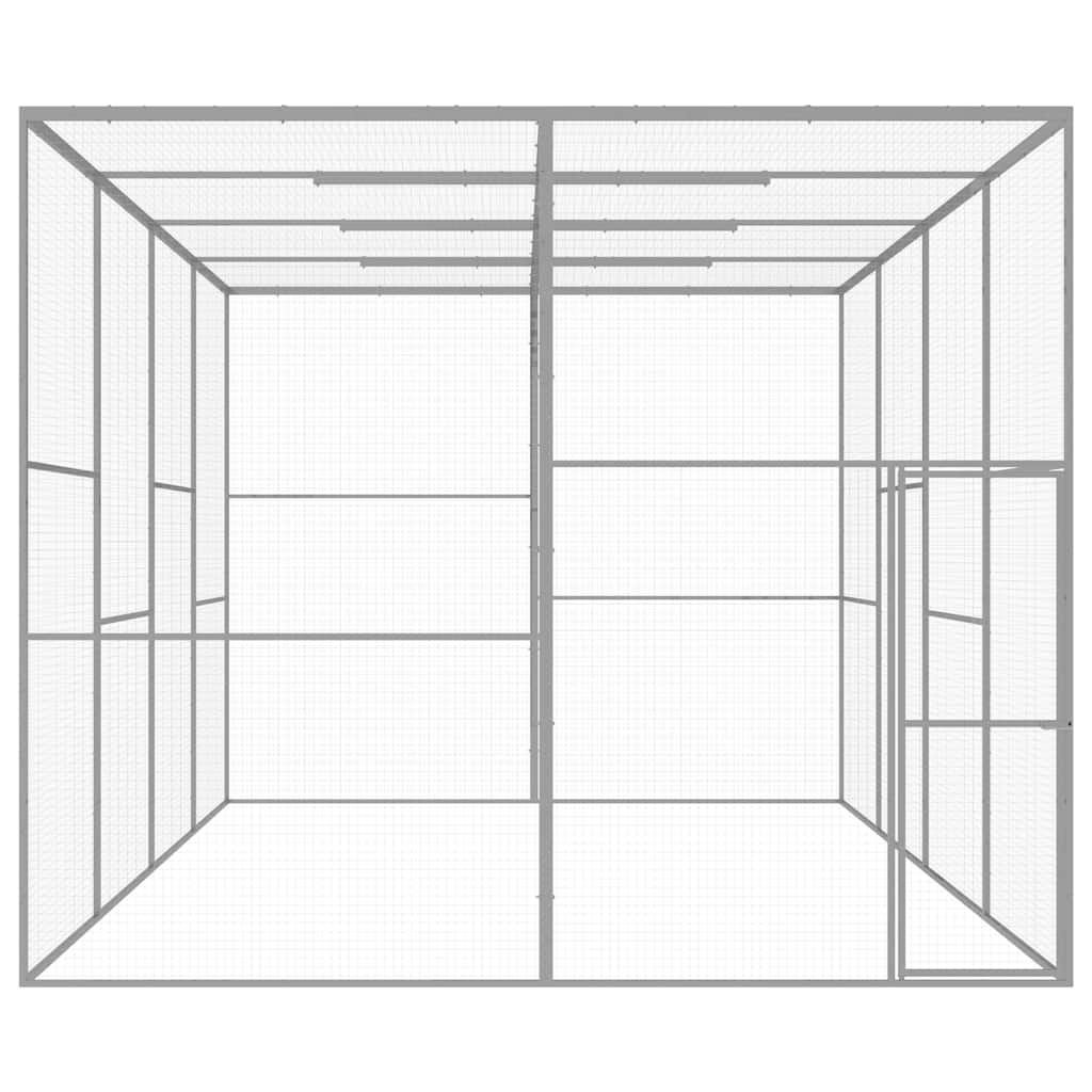 kattebur 6x3x2,5 cm galvaniseret stål