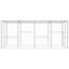 kattebur 6x3x2,5 cm galvaniseret stål