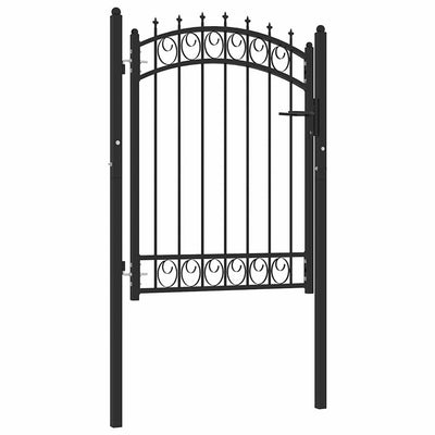 hegnslåge EMMEN med pigge stål 103x109,5 cm sort