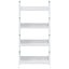 bogreol med 3 hylder 60x27,6x124,5 cm konstrueret træ hvid