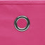 opbevaringskasser 4 stk. 32x32x32 stof pink