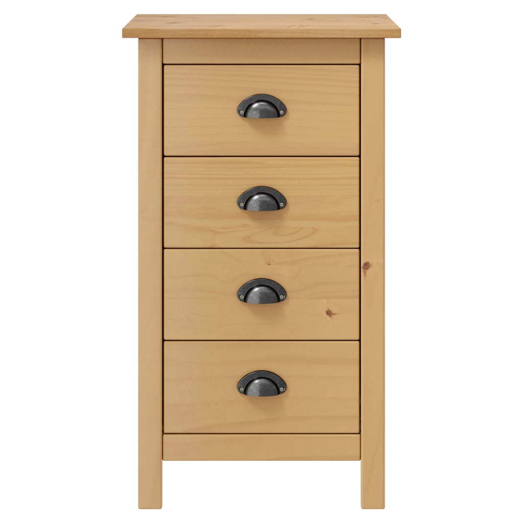 skænk 46x35x80 cm massivt fyrretræ
