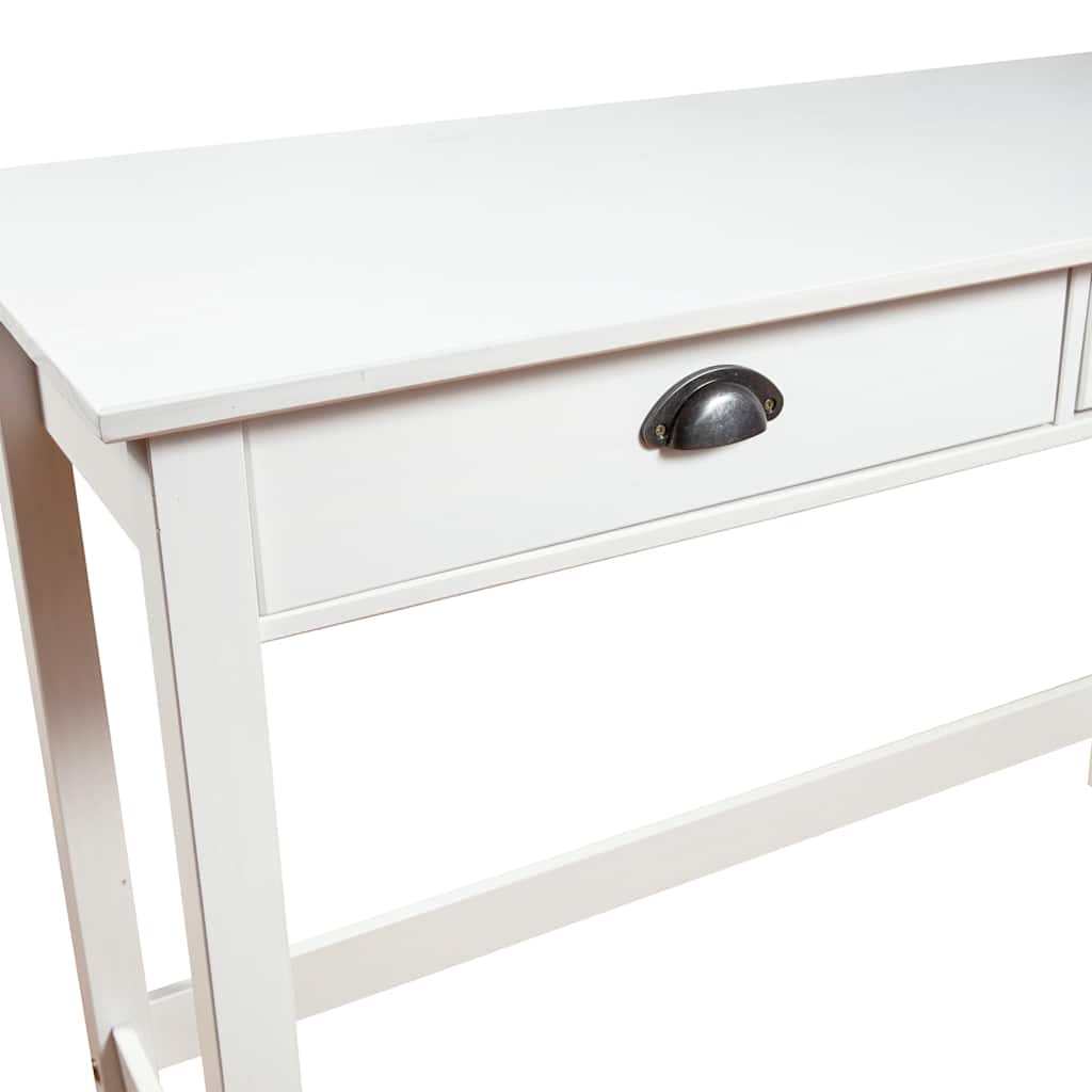 konsolbord Hill med 2 skuffer 110x45x74 cm massivt fyrretræ