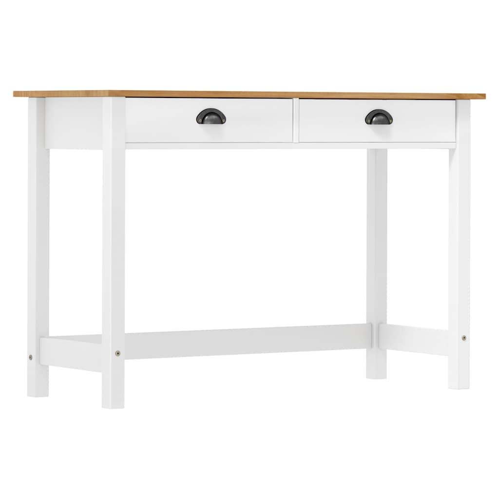 konsolbord Hill med 2 skuffer 110x45x74 cm massivt fyrretræ