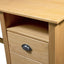 skrivebord Hill med 3 skuffer 120x50x74 cm massivt fyrretræ