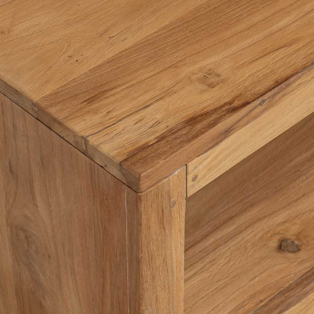 sofabord 110x60x40 cm massivt teaktræ