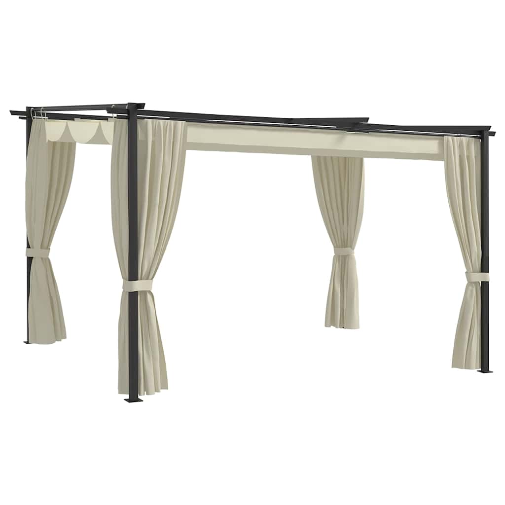 pavillon 4x3 m cremefarvet