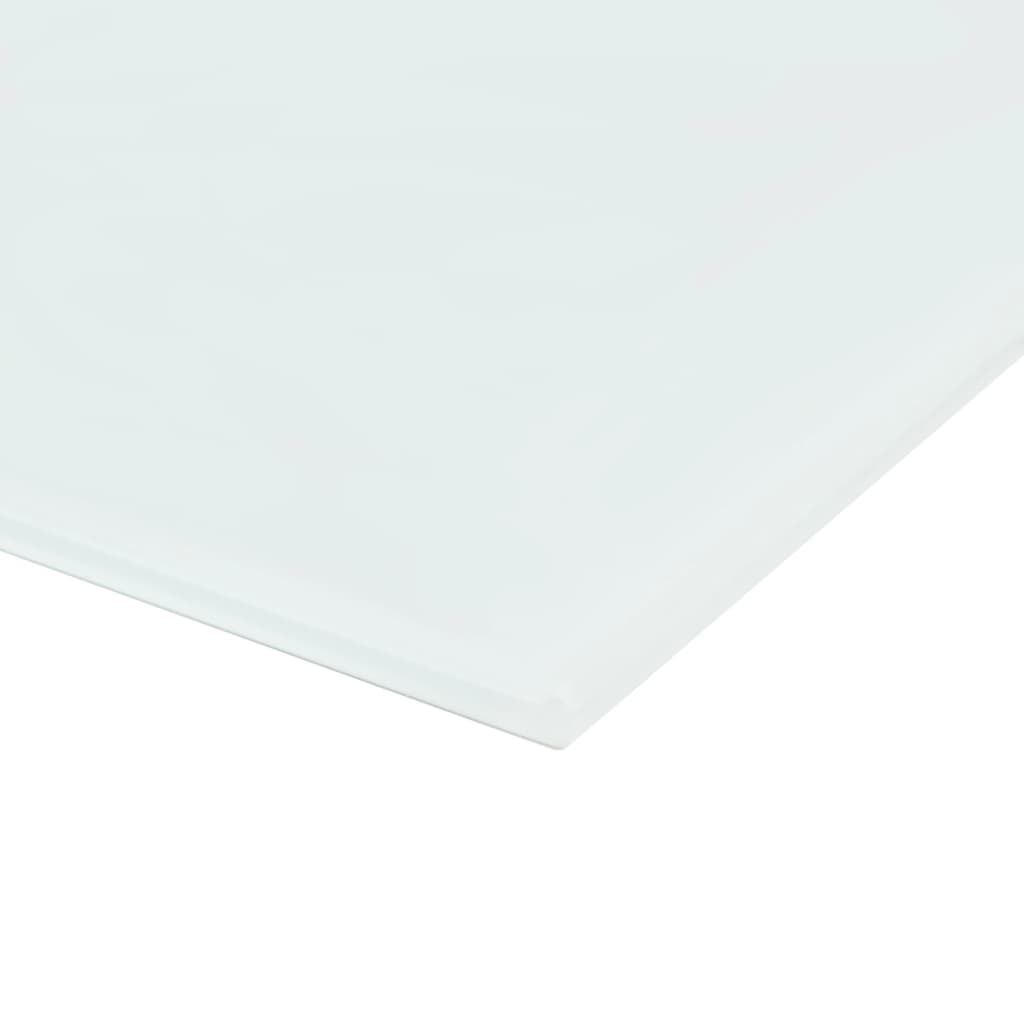 væghængt magnettavle 60x60 cm glas
