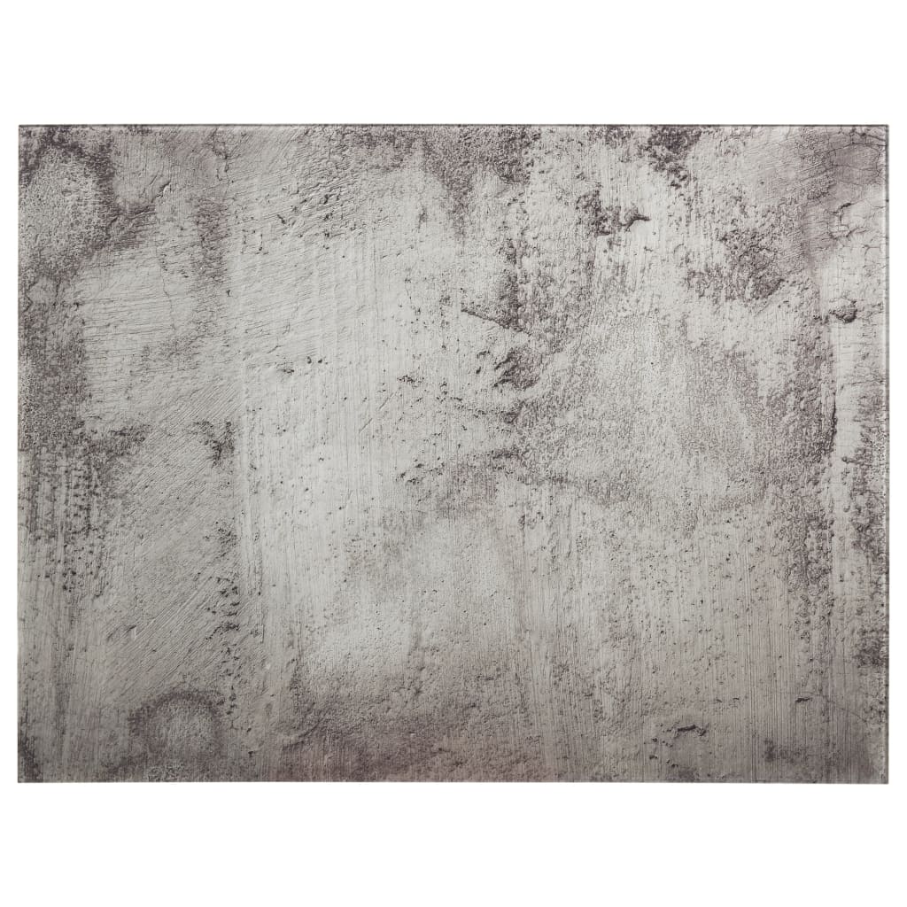 væghængt magnettavle 80x60 cm glas