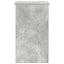 skrivebord 90x45x76 cm konstrueret træ betongrå