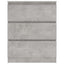 skænk 60x35x76 cm konstrueret træ betongrå