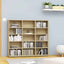 cd-reol 100x23x89,5 cm konstrueret træ sonoma-eg