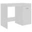 skrivebord 100x50x76 cm konstrueret træ hvid