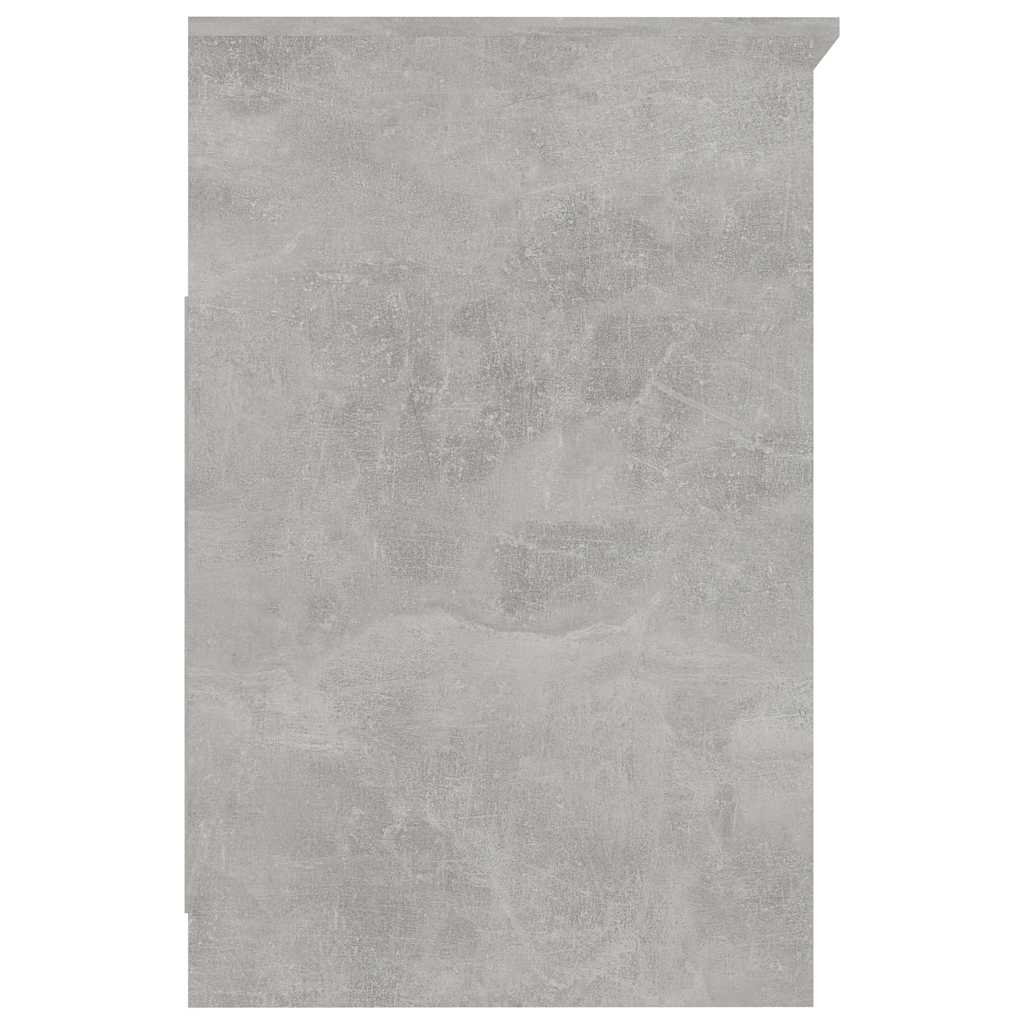 skuffeskab 40x50x76 cm konstrueret træ betongrå