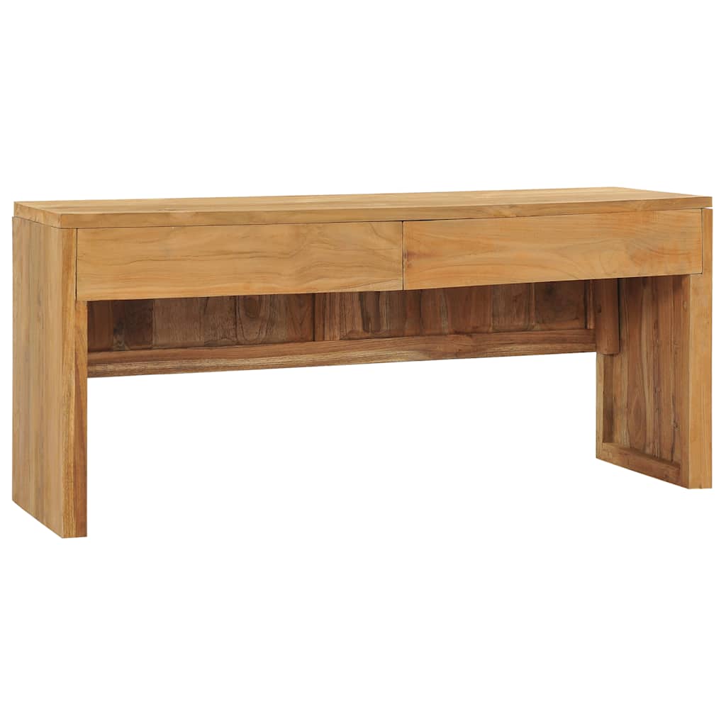 tv-skab 100x35x45 cm massivt teaktræ