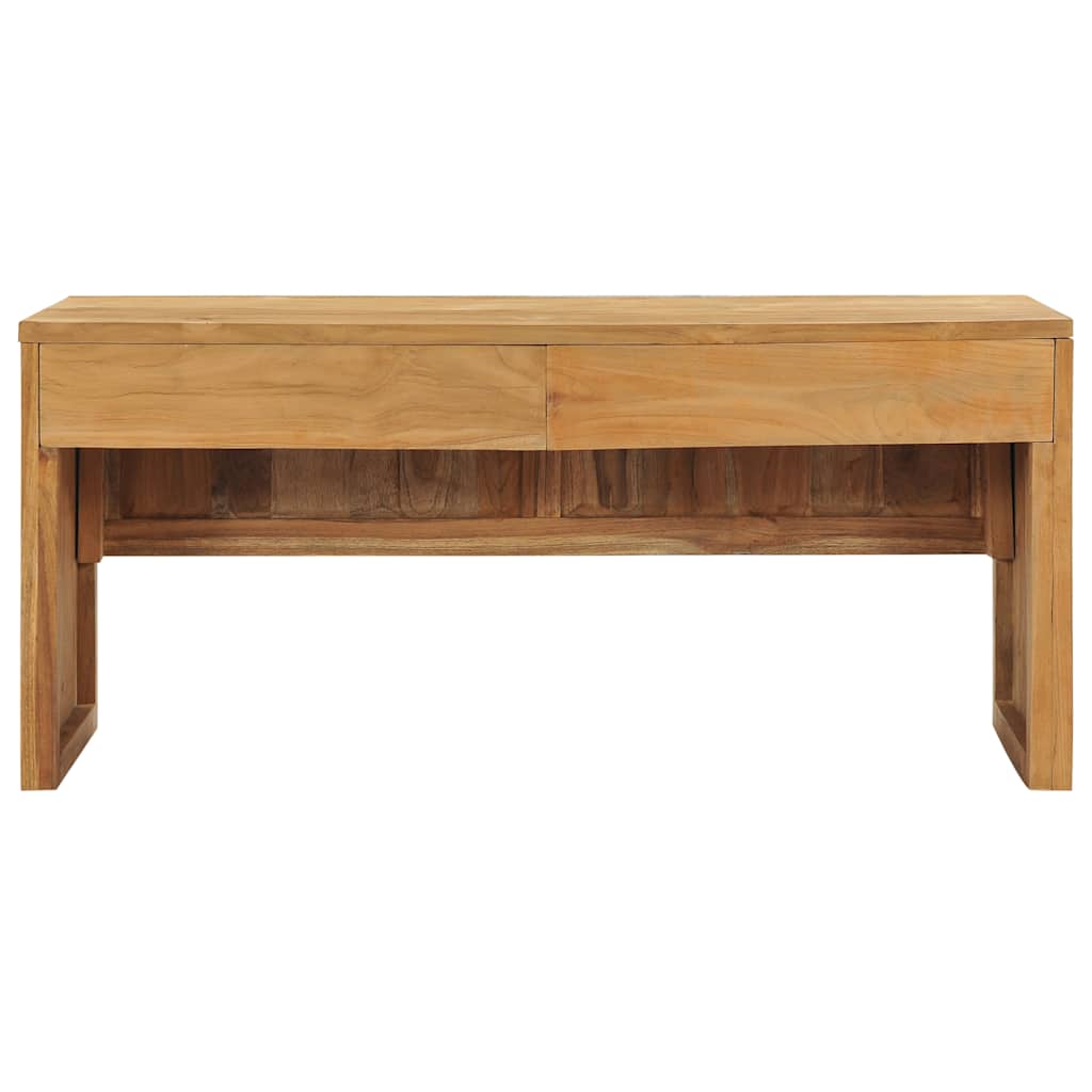 tv-skab 100x35x45 cm massivt teaktræ